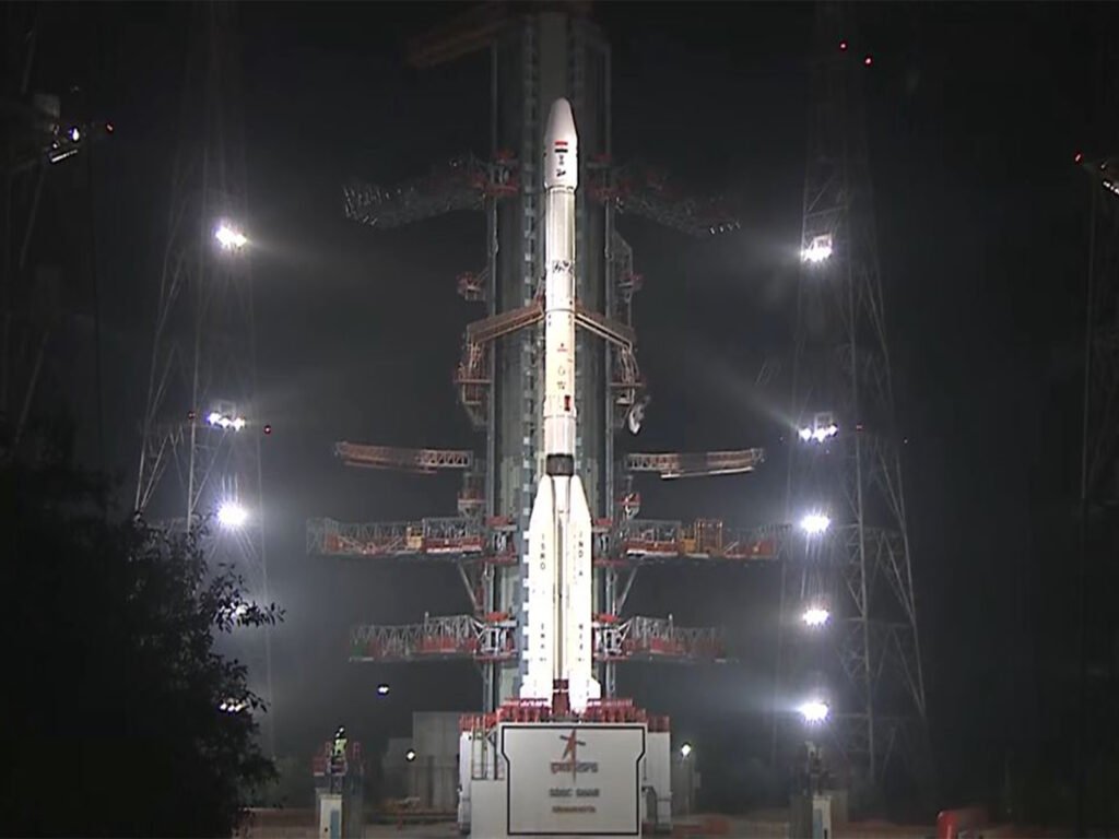 ISRO launches GSLV-F18 carrying NVS-03 navigation satellite (Photo: ISRO Official)