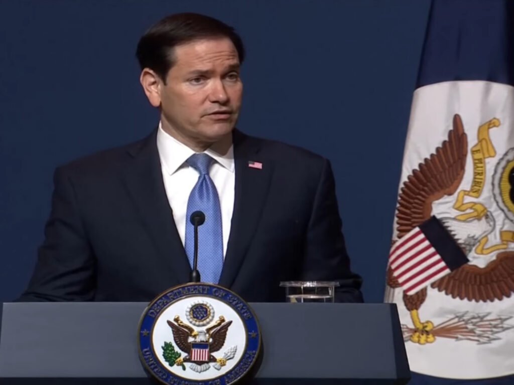 US Secretary of State Marco Rubio (Photo/Reuters)