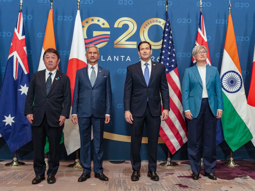 Quad unveils AI, minerals and maritime plans Japanese Foreign Affairs Minister Toshimitsu Motegi, EAM S Jaishankar, US State Secretary Marco Rubio and Australian FM Penny Wong (Photo/@SecRubio)